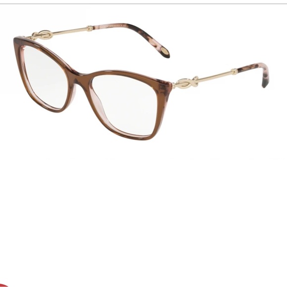 Tiffany & Co. Accessories - Tiffany & co prescription eyeglasses Brown/Pink /Gray Quite Luxury